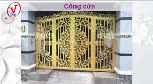 Kỹ thuật hiện đại mang đến những hoa văn tinh xảo của cửa sắt cnc