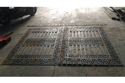 Cổng sắt cnc laser CS09