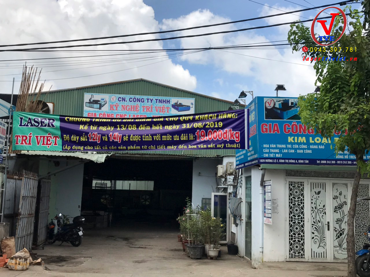 Công ty Kỹ Nghệ Trí Việt CNC Laser