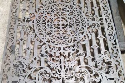 Gia công cổng sắt cnc