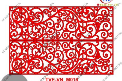Mẫu vách ngăn CNC MVN18
