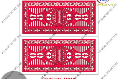 Mẫu vách ngăn CNC MVN19