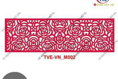 Mẫu vách ngăn cnc mvn02