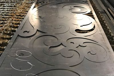 Vách ngăn cắt bằng máy cnc laser