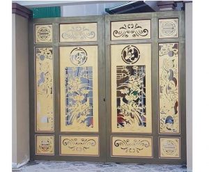 Sức hấp dẫn với mọi khách hàng của cửa sắt cnc đẹp