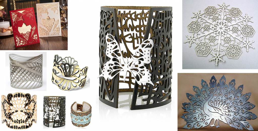 Một số mẫu họa tiết tinh xảo của công nghệ laser cnc