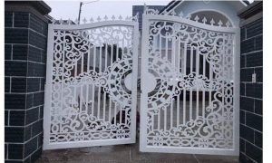 Cổng chính là ấn tượng đầu tiên của một kiến trúc nhà ở